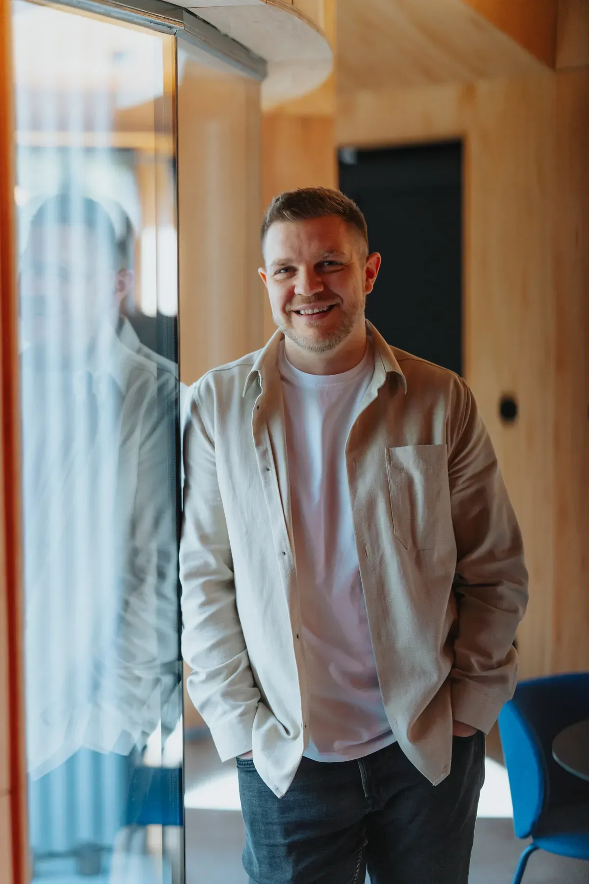 Dries Janssen, zaakvoerder van Mediamast